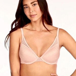Thirdlove Everyday Lace Nude Plunge Bra